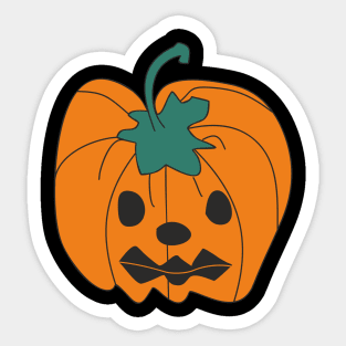 Halloween Pumpkin Sticker